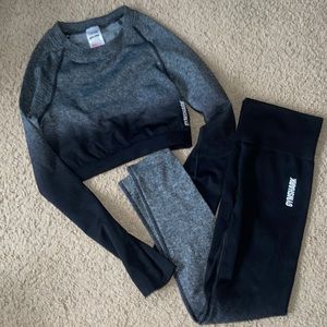 Ombré gymshark set
